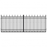 Dekoratiivne v&auml;rav Polargos Brema W3861, 400 cm x 150 cm, must v.