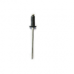 Alumiiniumist needid poolringikujulise peaga Haushalt RAL7024, 3.2 mm x 8 mm, 50 tk