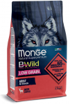 Kuiv koeratoit Monge BWild Low Grain Adult Deer, hirveliha, 2.5 kg