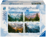 Pusle Ravensburger Castle Through The Seasons 161379, 192 cm x 276 cm, 18000 tk, mitmev&auml;rviline