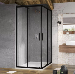 Du&scaron;ikabiin Ravak Blix Slim BLSRV2-90, ruudukujuline, aluseta, 90 cm x 90 cm x 195 cm