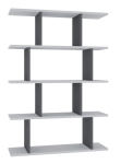 P&otilde;randariiul Kalune Design Harmon 935CMN1131, valge v./hall v., 127.4 cm x 25 cm x 90 cm