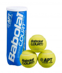 Padeli pallide komplekt Babolat Padel Court, kollane v., 3 tk