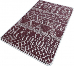 Vannitoa p&otilde;randamatt Foutastic Straordinario 359CHL4916, valge/punane, 100 cm x 80 cm