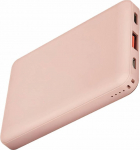 Akupank Uniq Fuele mini, 8000 mAh, 18 W, roosa