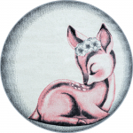 Vaip sise Ayyildiz Bambi Fawn, roosa v., 160 cm x 160 cm
