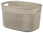 Hoiukorv, pesule /esemete hoidmiseks/m&auml;nguasjade jaoks Curver Filo, 18 l, beež v., 38 x 28 x 22 cm