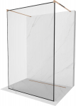 Du&scaron;isein Mexen Kioto Walk-In Black Border, 140 cm x 200 cm, must/roosa kuld