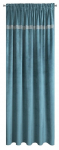 &Ouml;&ouml;kardin Jovita, tume t&uuml;rkiissinine, 140 cm x 270 cm