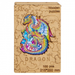 Puidust pusle Dragon WPD, 100 tk