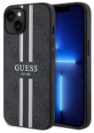 Telefoni &uuml;mbris Guess Printed Stripes GUHMP14MP4RPSK, must v., Apple