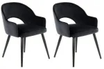 Toolide komplekt Kayoom Joris 110, must v., 58 cm x 55 cm x 77 cm, 2 tk