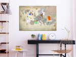 Reproduktsioon Artgeist Map Of Europe, k-a-0433-b-a, 30 cm x 20 cm