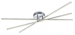 Valgusti lagi Trio Tiriac 671610307, LED, 3000 &deg;K, 3 x 9 W, nikkel v.