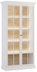 Vitriinkapp Gala Meble Lucca W2D, valge v., 102.5 cm x 40.5 cm x 200 cm