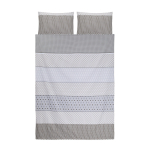 Voodipesukomplekt Domoletti Celesta 7879, hall v., 50 x 70 cm, 200 x 220 cm, 3 tk