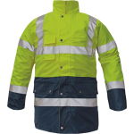 T&ouml;&ouml;jope meeste Cerva Bi Road, kollane v./s&uuml;gavsinine v., 4XL suurus