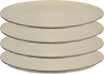 Taldrikute komplekt magustoidu Koziol Club, &Oslash; 26 cm, liivakarva pruun v.