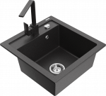 K&ouml;&ouml;givalamu koos kraaniga Mexen, 49 cm x 52 cm x 21 cm, graniit