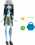 Nukk aksessuaaridega Mattel Monster High Scare-Adise Island Frankie HRP68, 28 cm, sinine v.