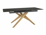 Laud pikendatav Loreto Ossido Bruno, tamm v./pruun v., 180 - 230 cm x 90 cm x 76 cm