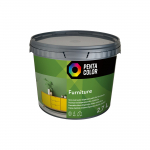 V&auml;rv, m&ouml;&ouml;bli jaoks Pentacolor Furniture, poolmatt, 2.7 l, valge v.
