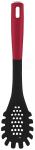 Makaronilusikad Ambition Savant, 33.5 cm, must v./punane v.