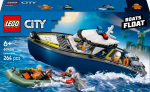 Konstruktor LEGO&reg; City Ujuva politseipaadi tagaajamine 60456, 264 tk
