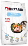 Kuiv kassitoit Ontario Kitten, l&otilde;he, 2 kg
