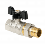 Veeklapp Invena ZK-28-020-Y, 3/4 tolli - pingutatav