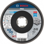 Kroonlehine lihvimisketas Bosch X-Lock X571, 125 mm x 22.23 mm