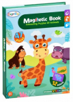 Magnetraamat - pusle Color Day Animals, roheline, 47 tk