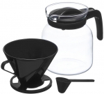 Kohvikann Vivalto 100045, 1.2 l, l&auml;bipaistev v./must v.
