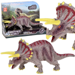 M&auml;ngukujuke, dinosaurus Dinosaur World Triceratops, 20 cm, hall v.