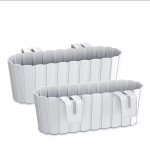 R&otilde;dukast Boardee DDECZ400-S449, plastik, 38.3 cm x 21.2 cm, valge v.