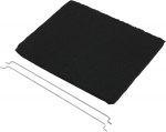 Aurukollektori s&ouml;efilter Elica CFC0140423, must v., 20 cm x 9.2 cm x 1 cm