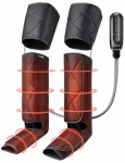 Jalgade masseerija Renpho Aeria Ultimate Thermal 2, 24 W, must v.