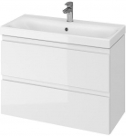 Valamualune vannitoa kapp Cersanit Moduo Slim, valge v., 37.5 cm x 79.5 cm x 57 cm