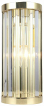 Valgusti seinale Light Prestige Vetro, E14, 1 x 10 W, l&auml;bipaistev v./kuldne v.