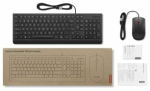 Juhtmega klaviatuuri ja hiire komplekt Lenovo Essential Wired Combo 4X31R64442, LT, black v.