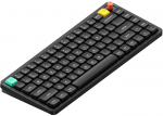 Juhtmevaba m&auml;nguklaviatuur NuPhy Air75 V3 Nebula Dark, Red Nano, Inglise (US), must v.