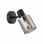 Valgusti seinale Italux Santia SPL-65342-1-BK-SG, E14, 1 x 40 W, h&otilde;be v./must v.