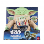 Pehme m&auml;nguasi Mattel Star Wars The Mandalorian & Grogu Pick Me Up Grogu, pruun v./roheline v., 25 cm