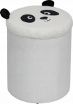Laste tumba Atmosphera Smile, valge v./must v., 30 cm x 36 cm