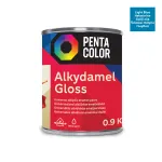 Emailv&auml;rv, universaalsed Pentacolor Alkydamel, l&auml;ikiv, 0.9 kg, helesinine v.