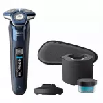 Kahjustatud pakendiga toode. Habemeraseerija Philips 7000 S7885/50, li-ion, sinine v./hall v.