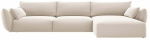 Nurgadiivan Cosmopolitan Design Matera Velvet Salvador 1, beige melange v., parem, 171 x 308 cm x 85 cm