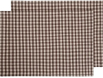 Lauamatt Homla Maravilla 001368, 30 cm x 45 cm, 2 tk, Pruun v./Pruunikas v.
