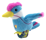 M&auml;nguloom lind HAPPY YAPPERS Woodpecker 9382, sinine v./roosa v.