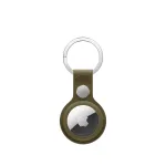 AirTag ripats Apple FineWoven, dark olive